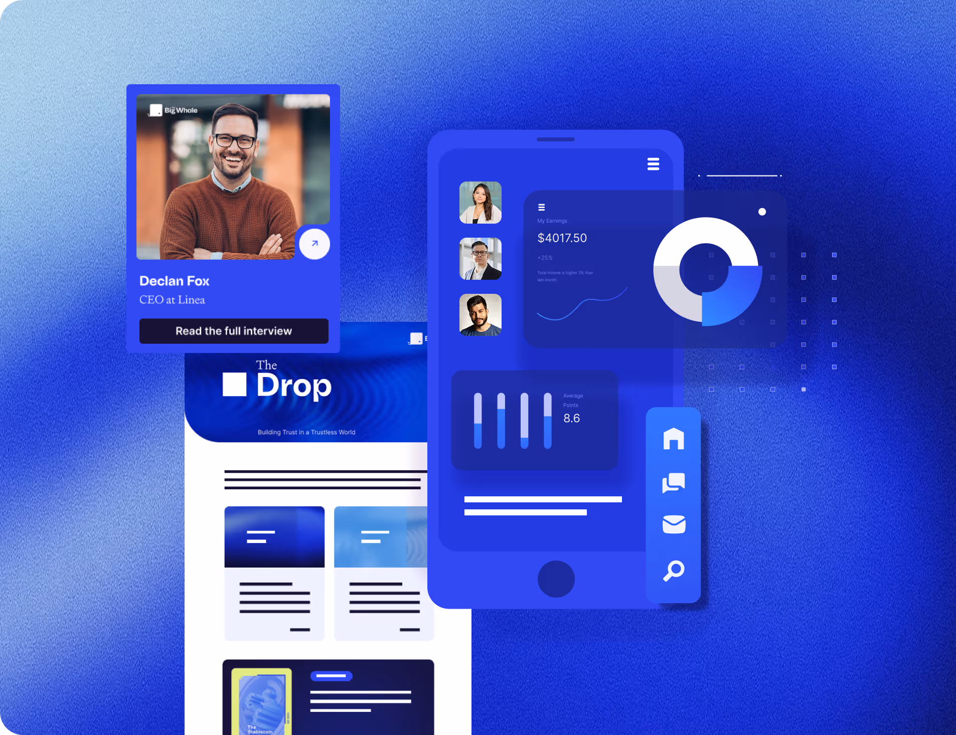 the big whale research illustration