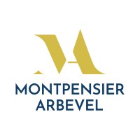Montpensier Arbevel logo featuring stylized gold letters M and A above the company name in blue text.
