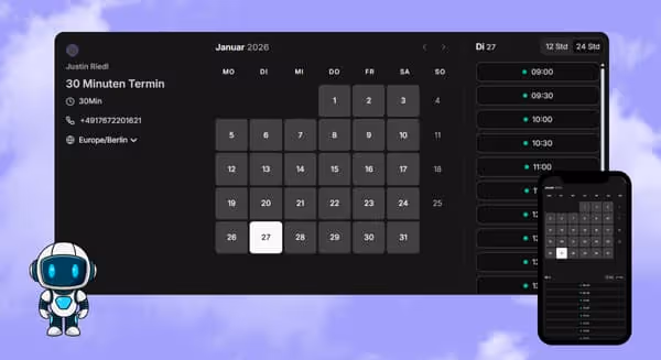 Interaktive Kalender-Einbindung