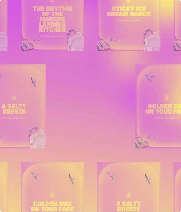 A group of previous Summer Feeling Winner Posts.