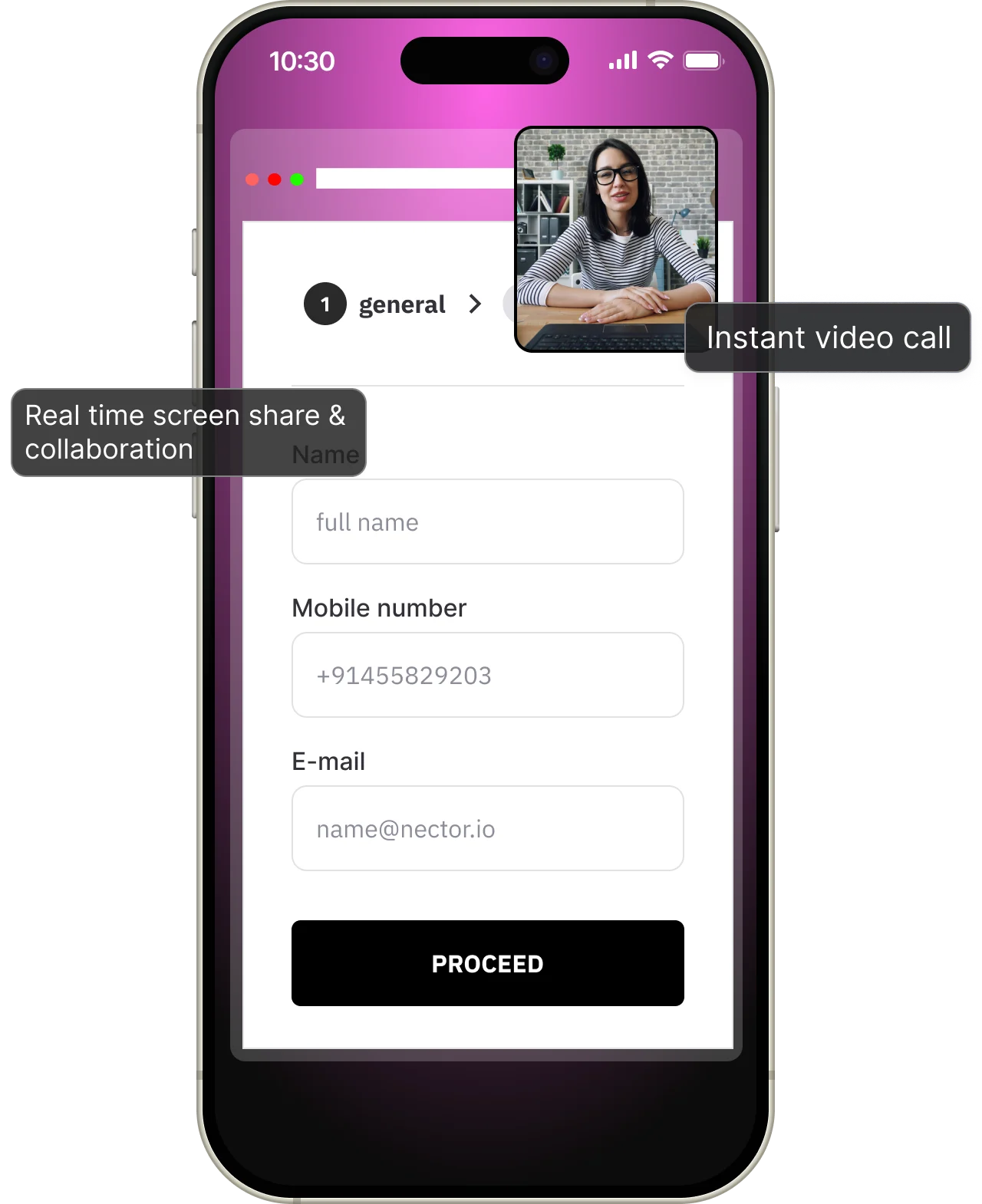 video agent conversly