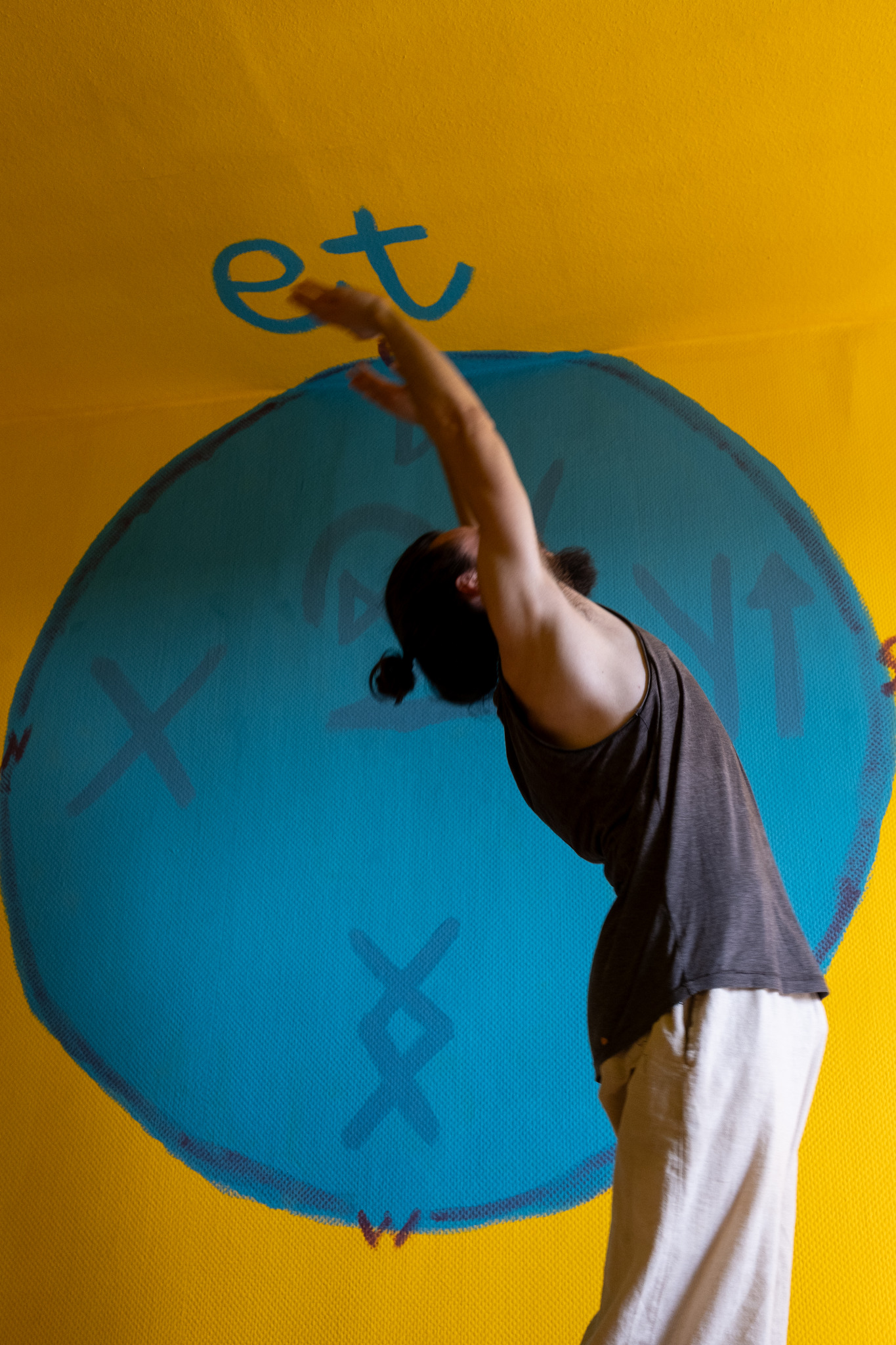 outdoor yoga class by the sea