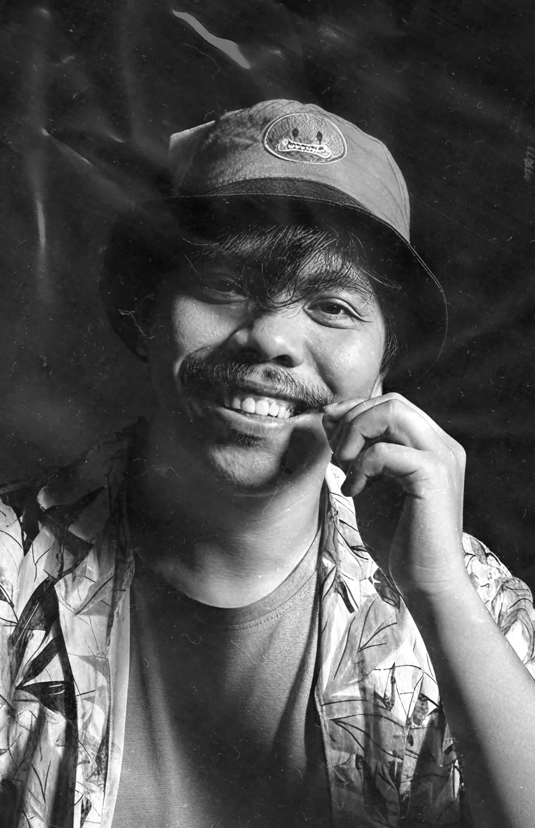 Team member headshot in black and white