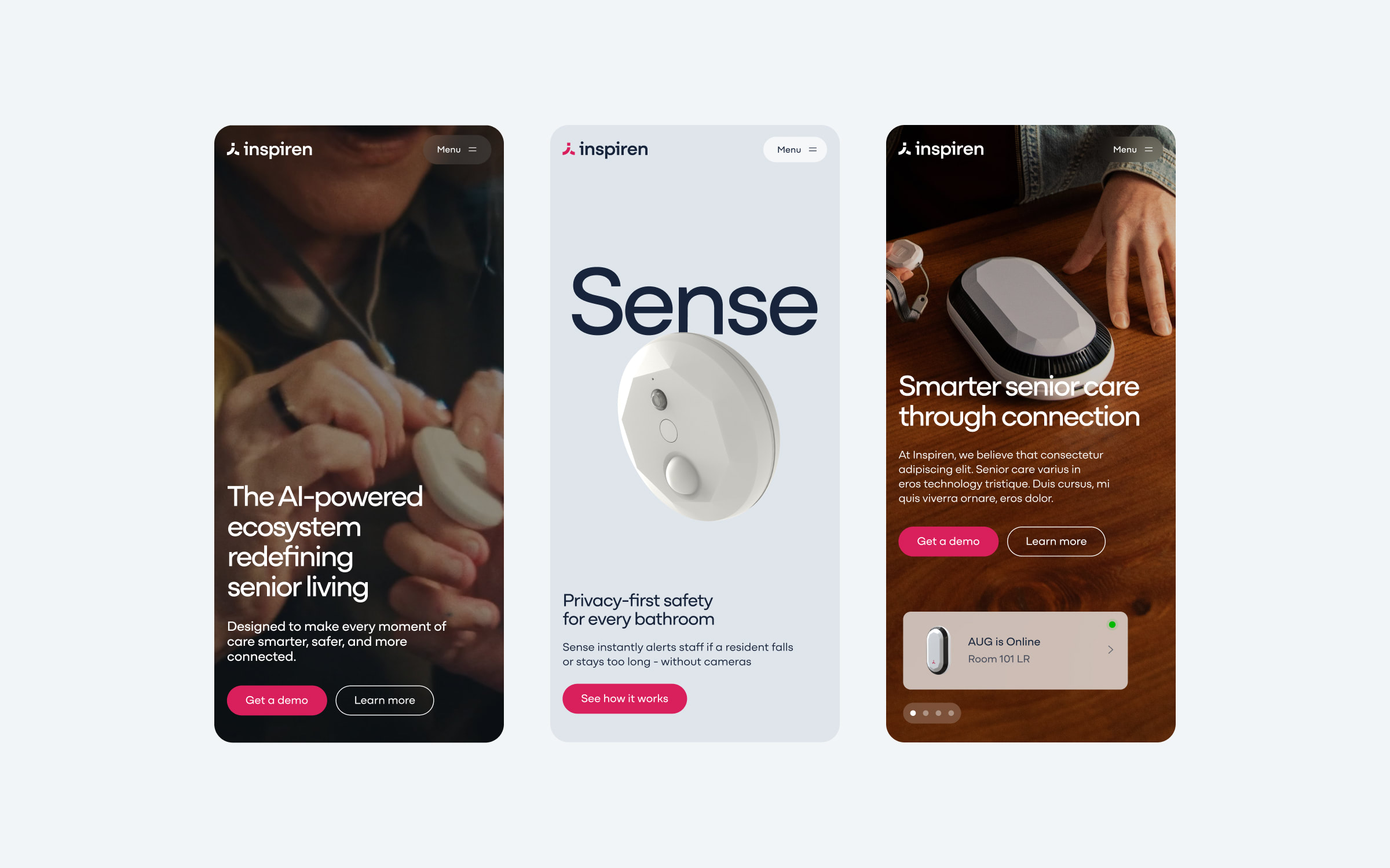 Inspiren – Webflow Website for AI-Powered Healthcare Technology Platform |  Paper Tiger