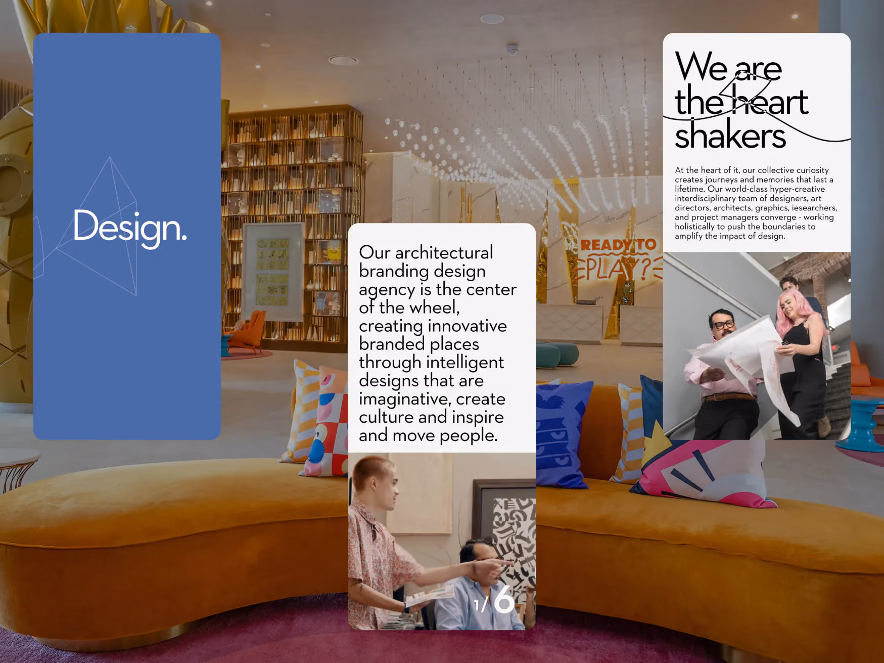 The McBride Company website design, screen 3 of 6