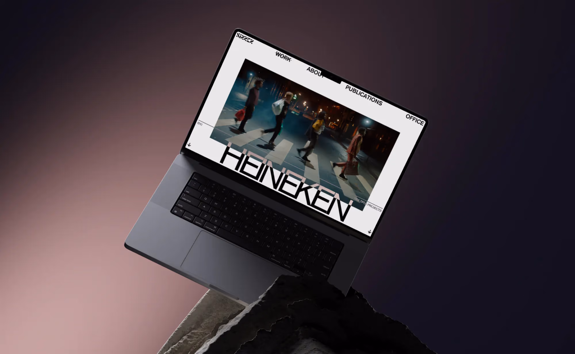 Sizzer website design, screen 4 of 7