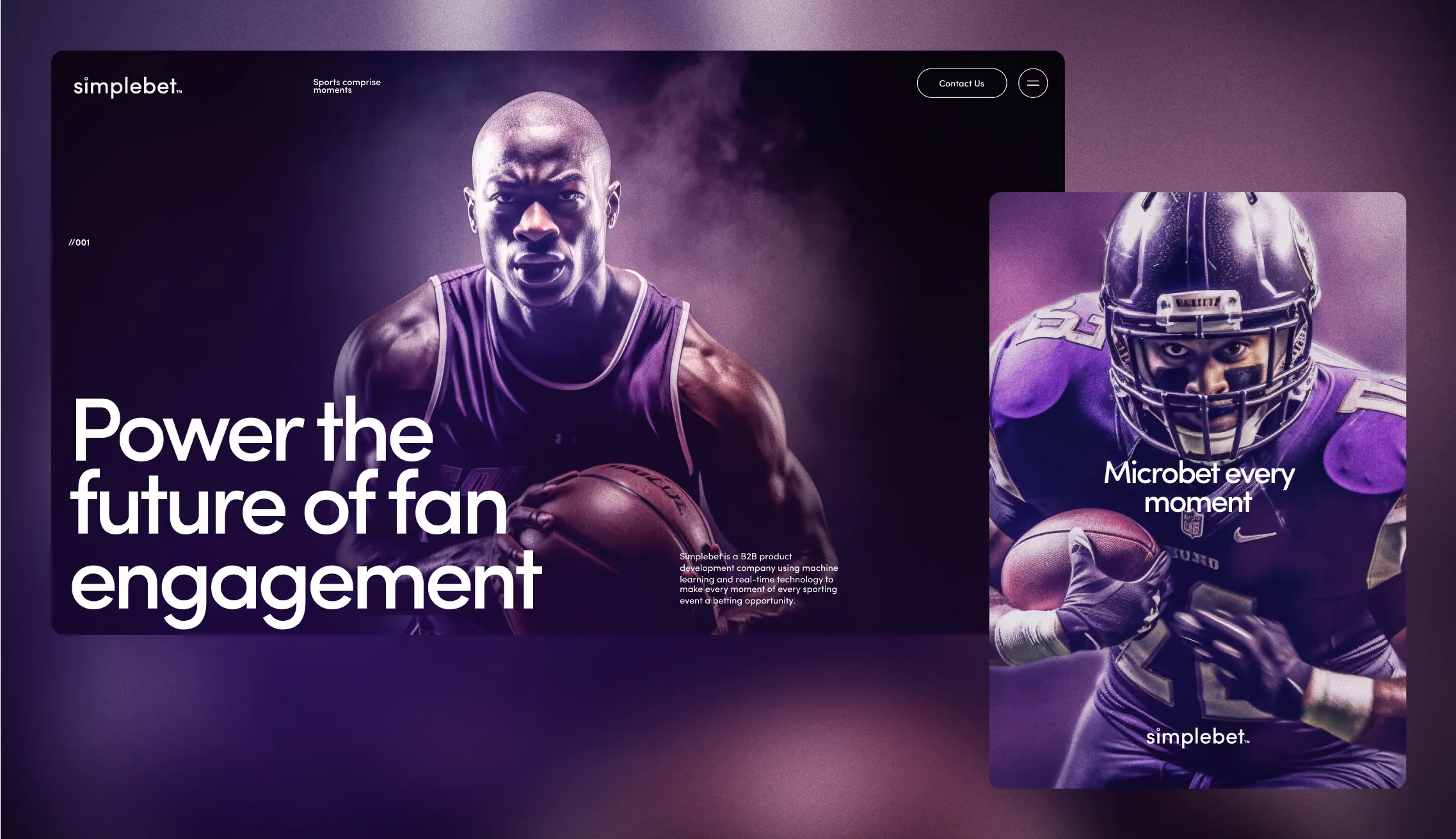 Simplebet website design, screen 5 of 6