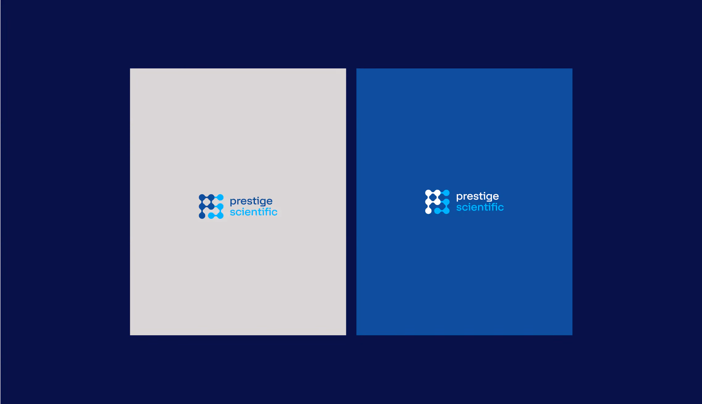 Prestige Scientific website design, screen 7 of 7
