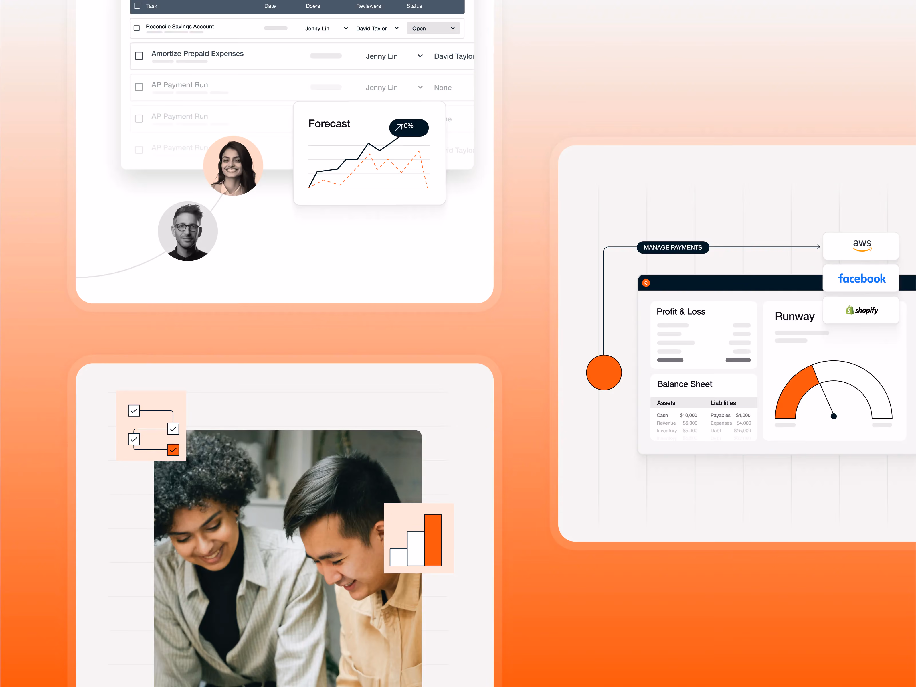Furey Financial website design, screen 3 of 4