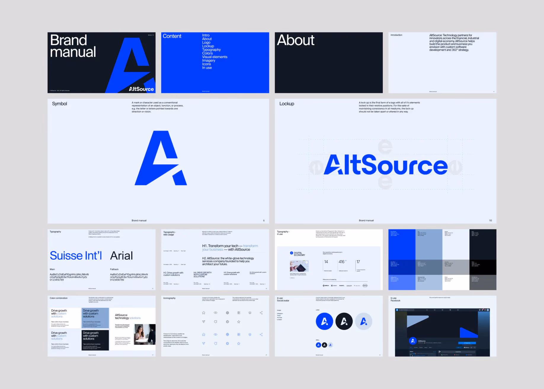 AltSource website design, screen 4 of 4