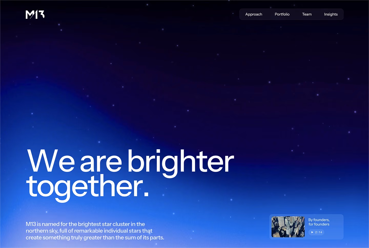 M13 website