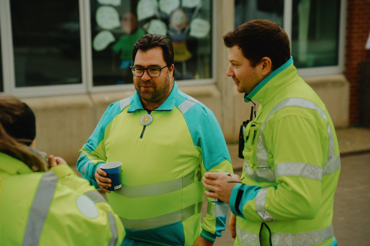 image of a school event (sports day)