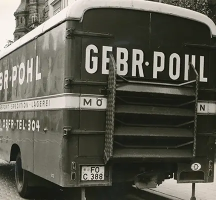 Historie von Pohl mit erstem LKW der Fernverkehr ermöglicht