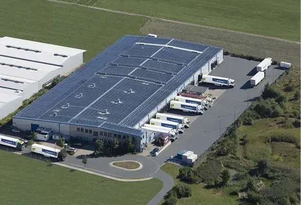 Standort von Pohl mit Unternehmensverwaltung und Kühlhaus in Forchheim