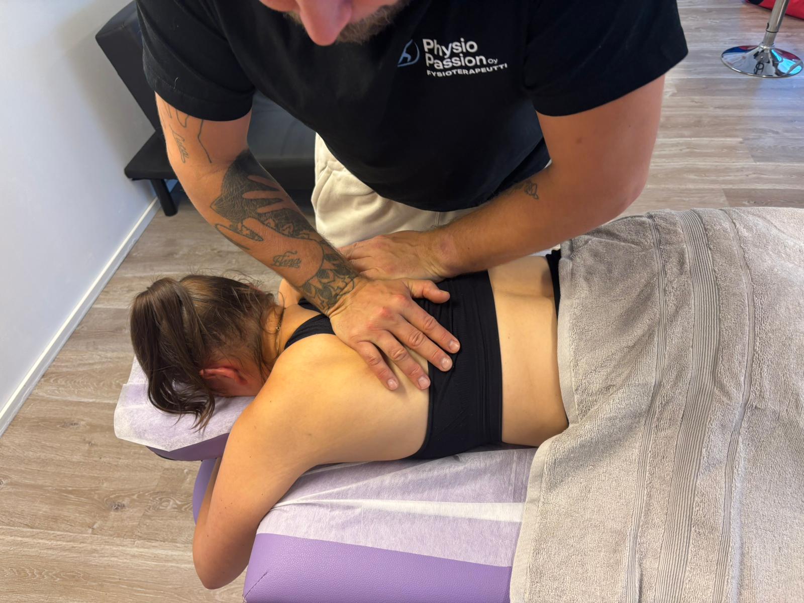 manuaalinen käsittely physiopassion