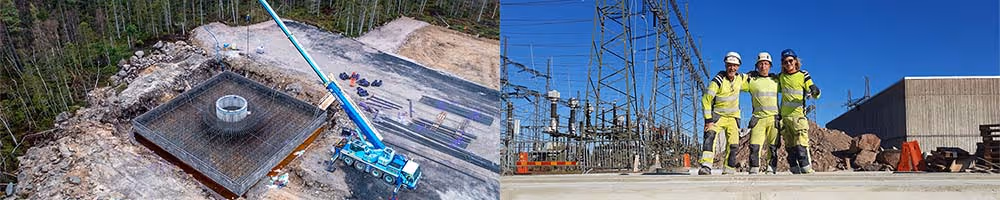 Teknikhus och teknikbodar till elbolag och kommunala bolag i hela Sverige