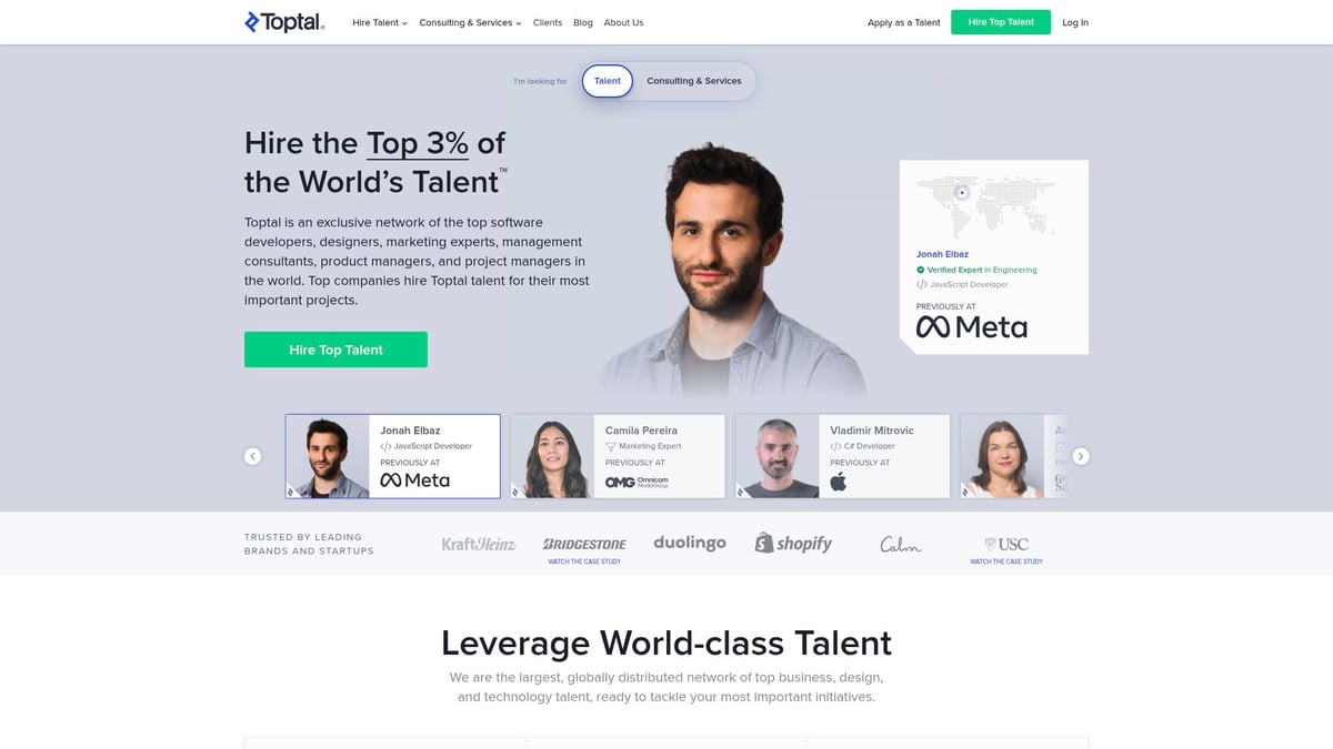 9 Essential Full Stack App Developers to Watch in 2025 - Toptal
