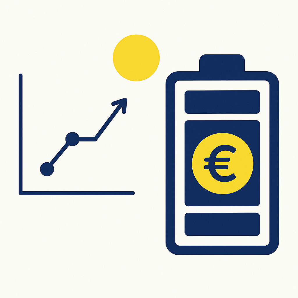 Rentabilité d’une batterie virtuelle en 2025 : chiffres et cas pratiques