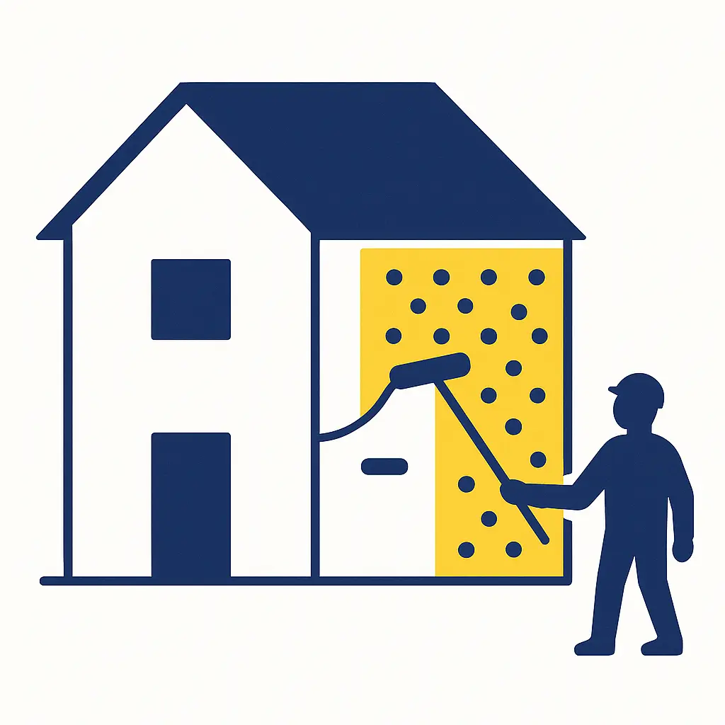 Prix moyen d’une isolation thermique par l’extérieur en 2025