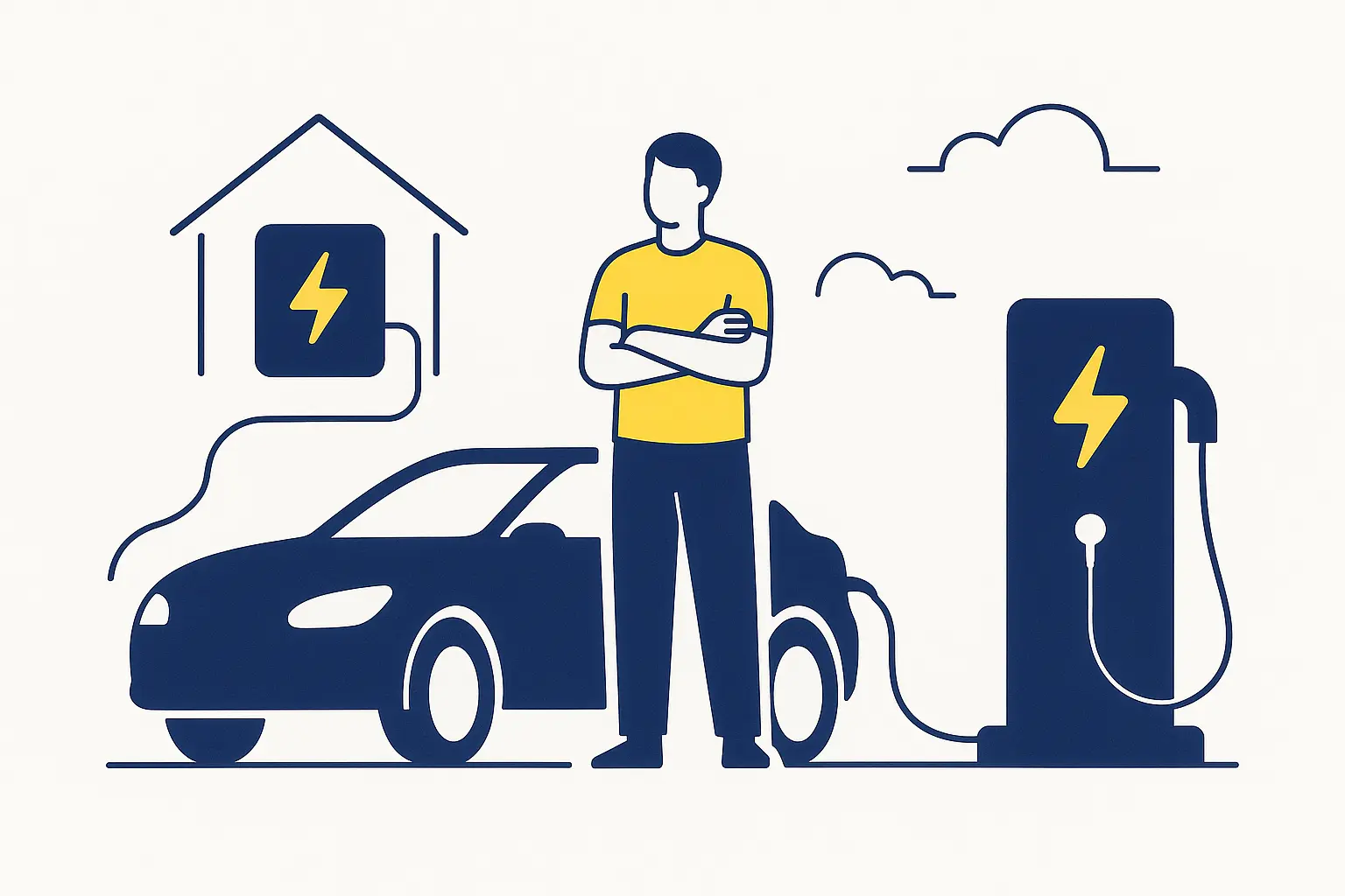 Recharger sa voiture électrique à domicile ou en public : quelle solution choisir ?