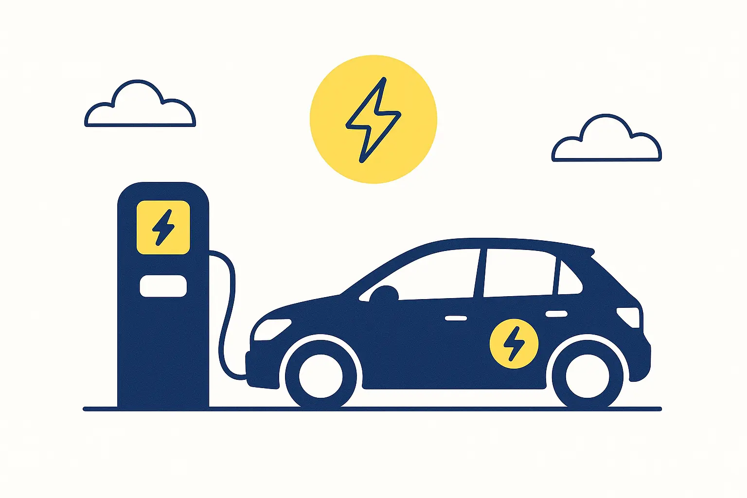 Comment fonctionne une borne de recharge pour voiture électrique ?