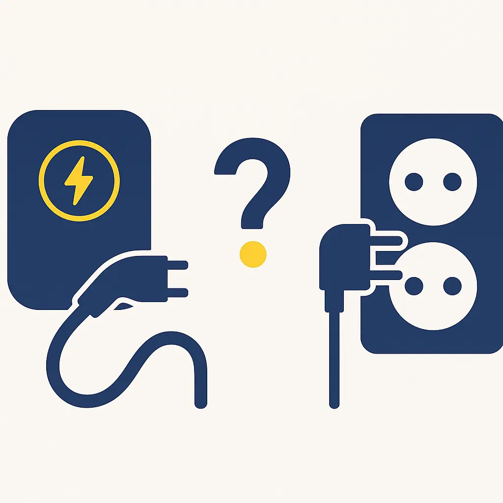 Borne domestique ou simple prise renforcée : que faut-il installer ?