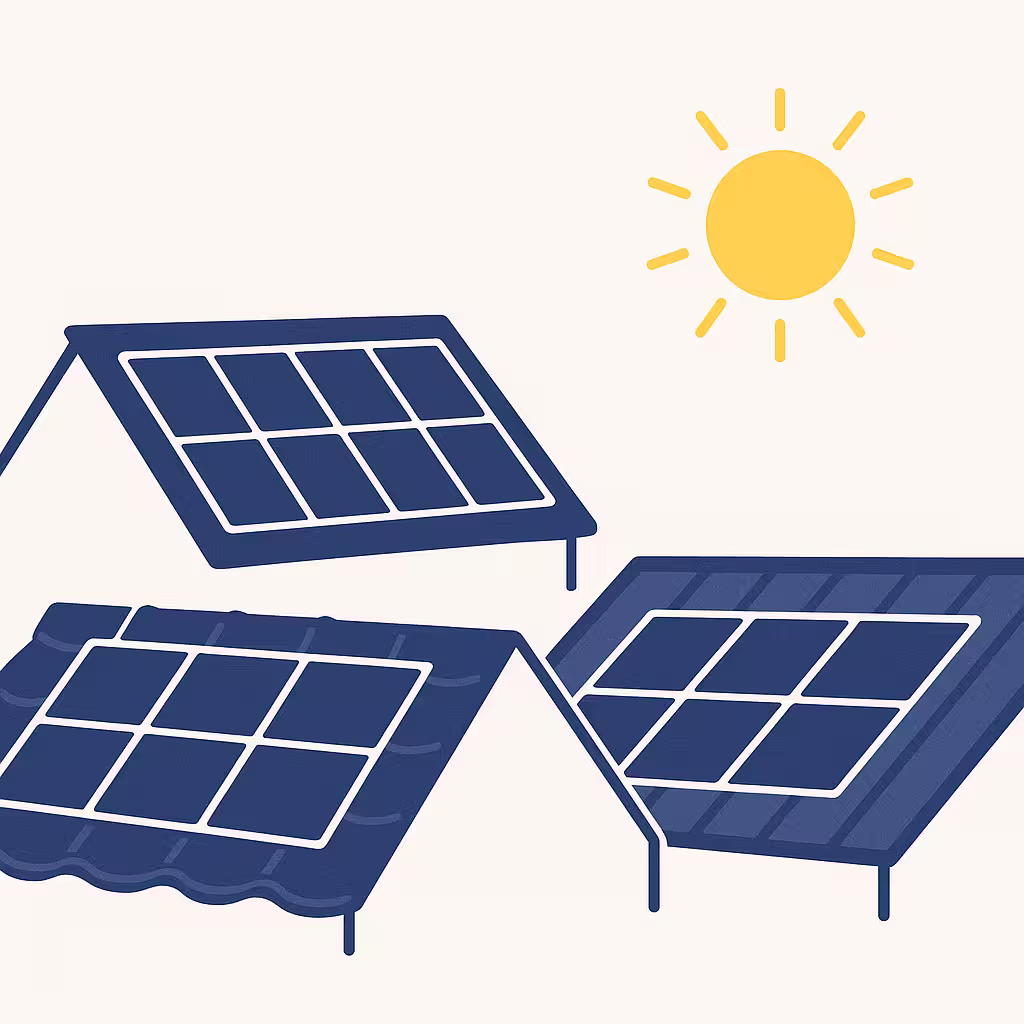 Panneaux photovoltaïques bifaciaux : gains réels de 5-25% selon votre type de toiture (tuiles, bac acier, étanchéité)