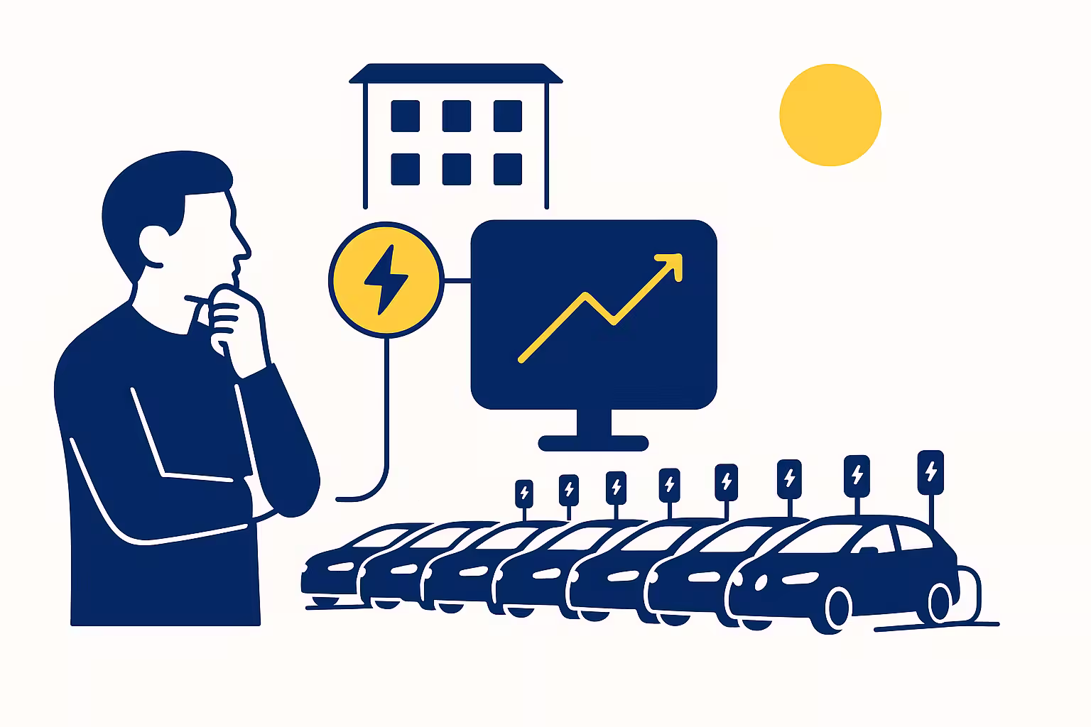 Gestion dynamique de la charge pour 10+ véhicules en copropriété : quel dimensionnement réel et quel ROI ?