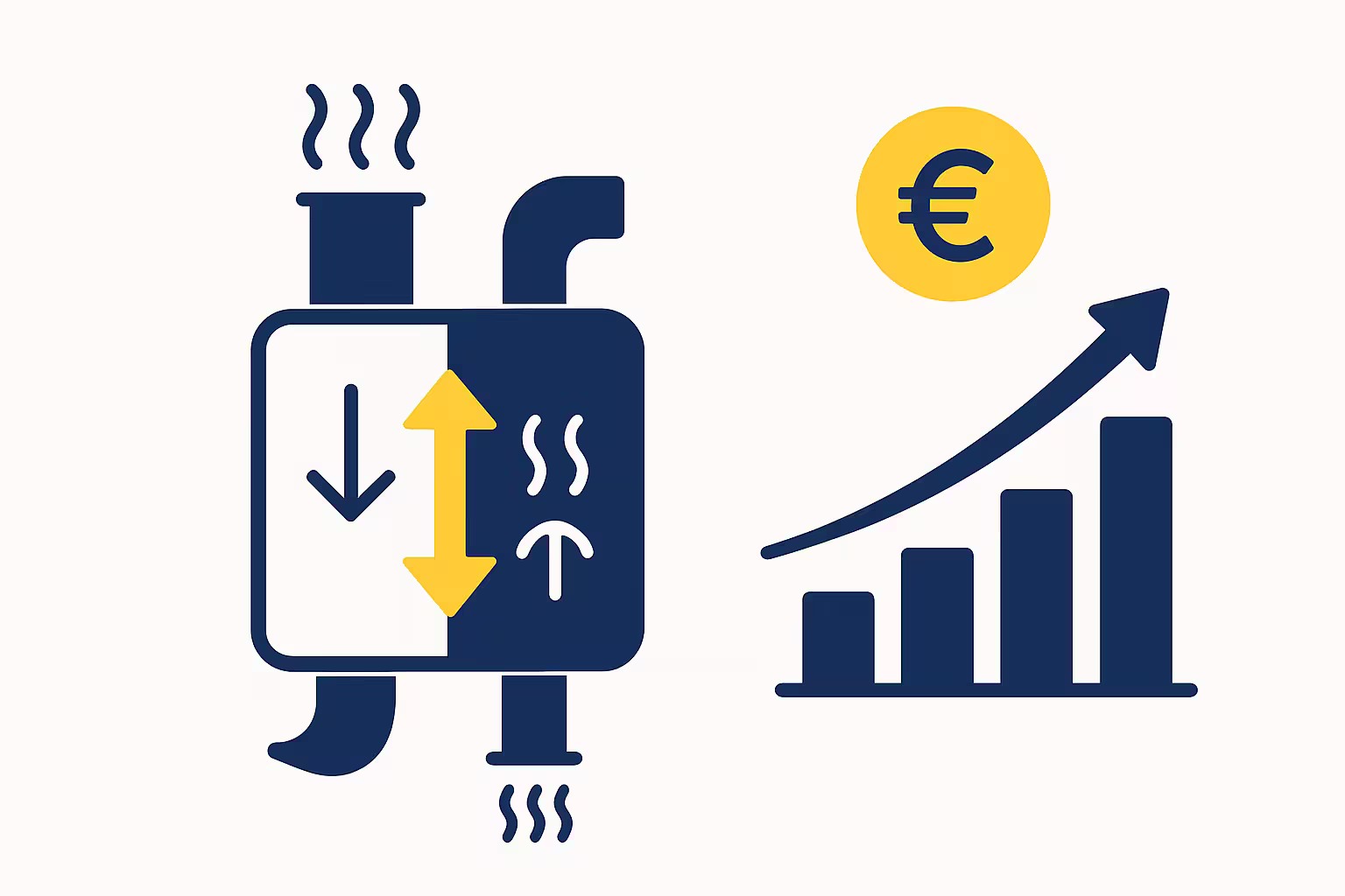 Récupération de chaleur sur VMC double flux : jusqu'à 15% d'économies
