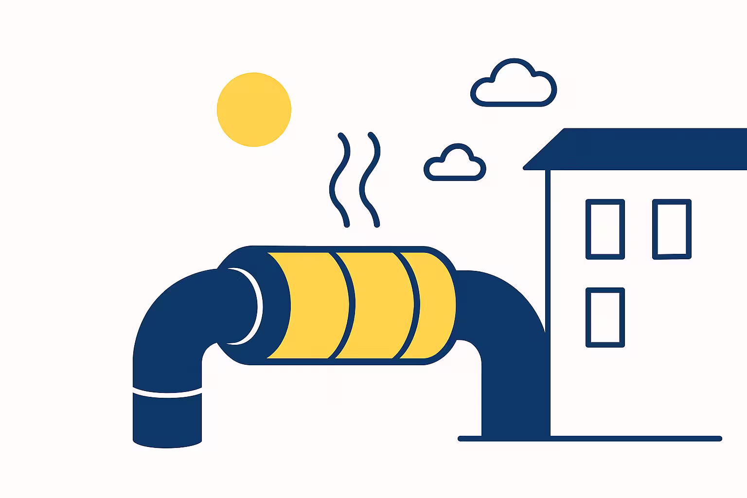 Isolation des conduits de ventilation extérieure : source oubliée de déperditions