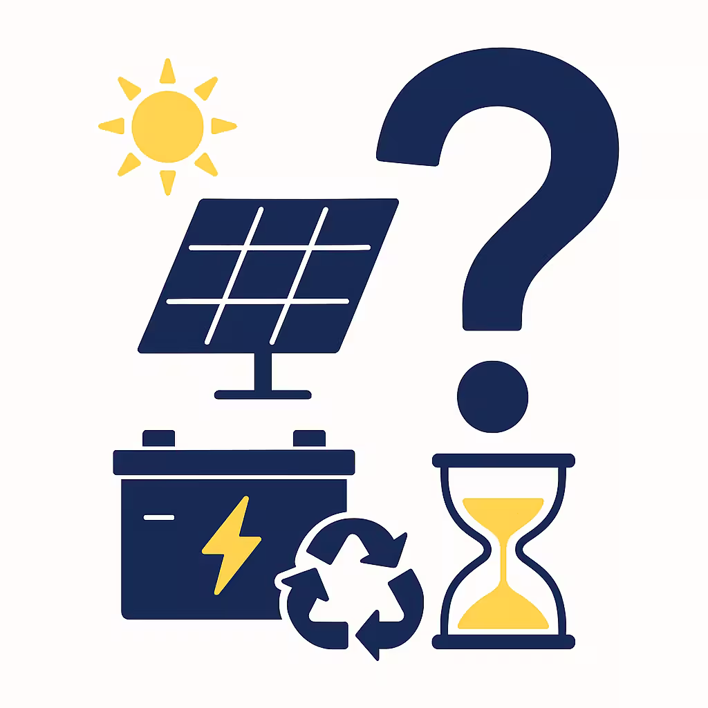 Durée de vie d’une batterie solaire : quand faut-il la remplacer ?