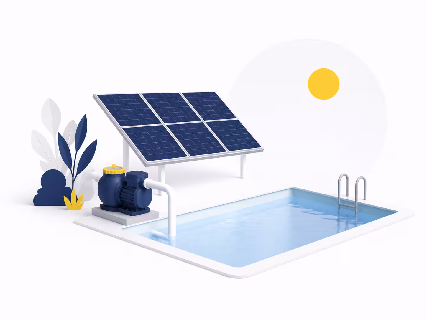 Combien de panneaux solaires pour alimenter une pompe de piscine ?