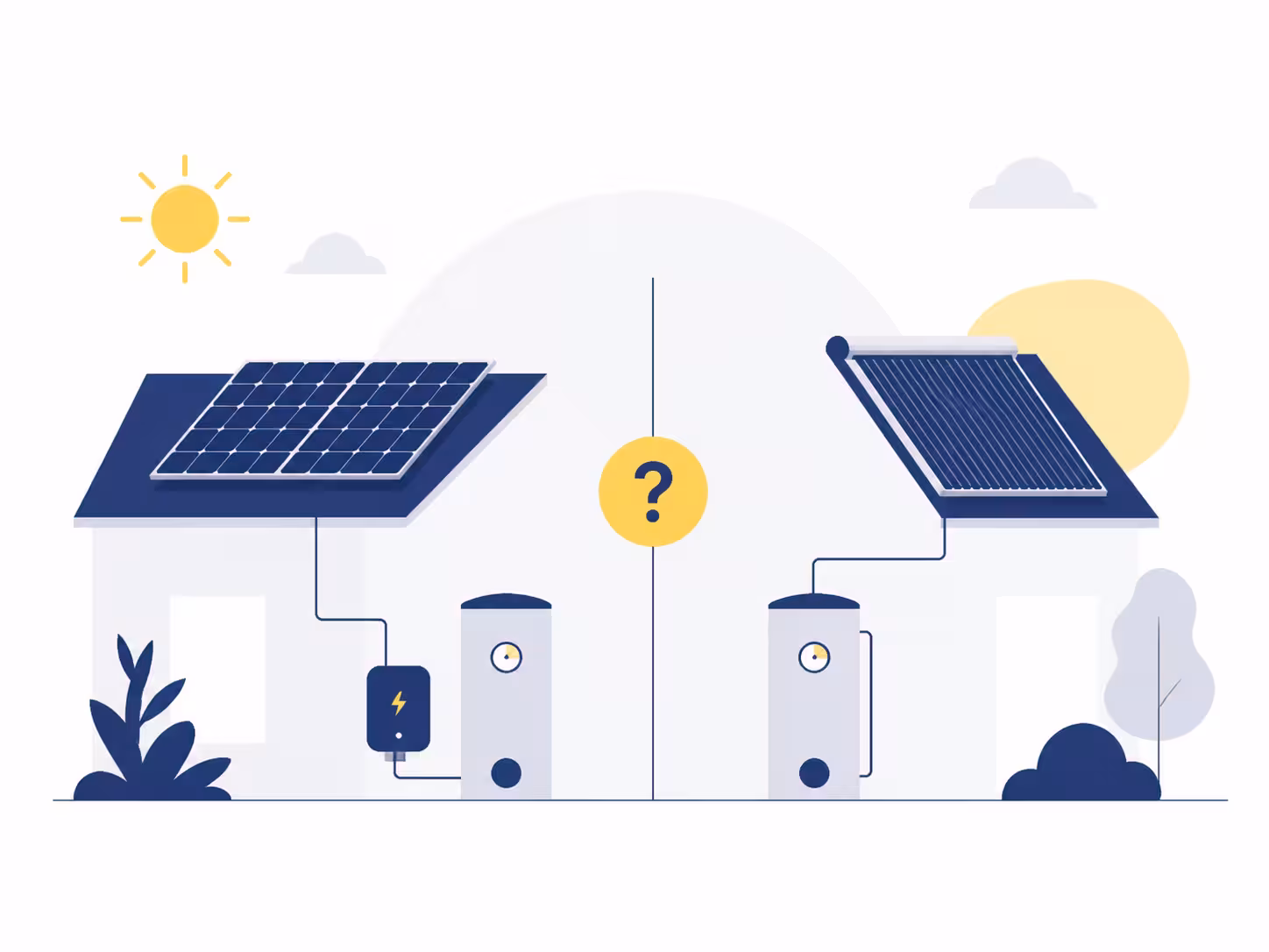 Panneaux solaires photovoltaïques ou thermiques : lequel choisir pour l’eau chaude ?