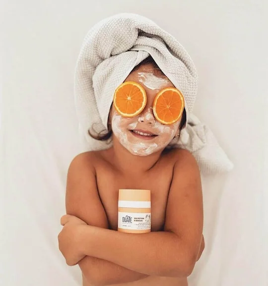 Soin enfant avec les cosmétiques Ouate