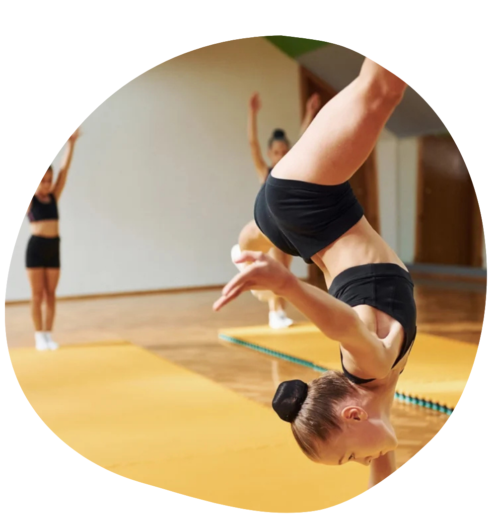 image of personal training session at a gym