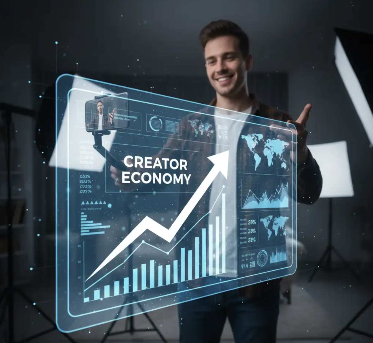 A nova era da Creator Economy: o poder migra de alcance para influência profunda