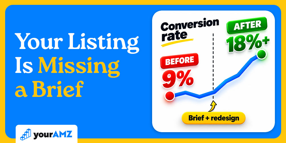 The product brief behind every Amazon listing we design (and what it does to conversion)