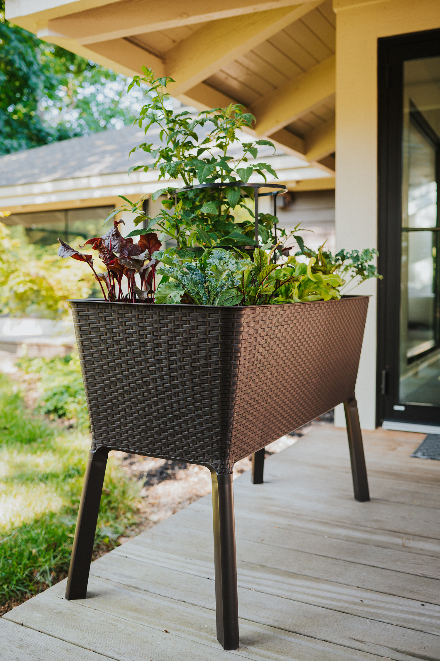 Garden planter.