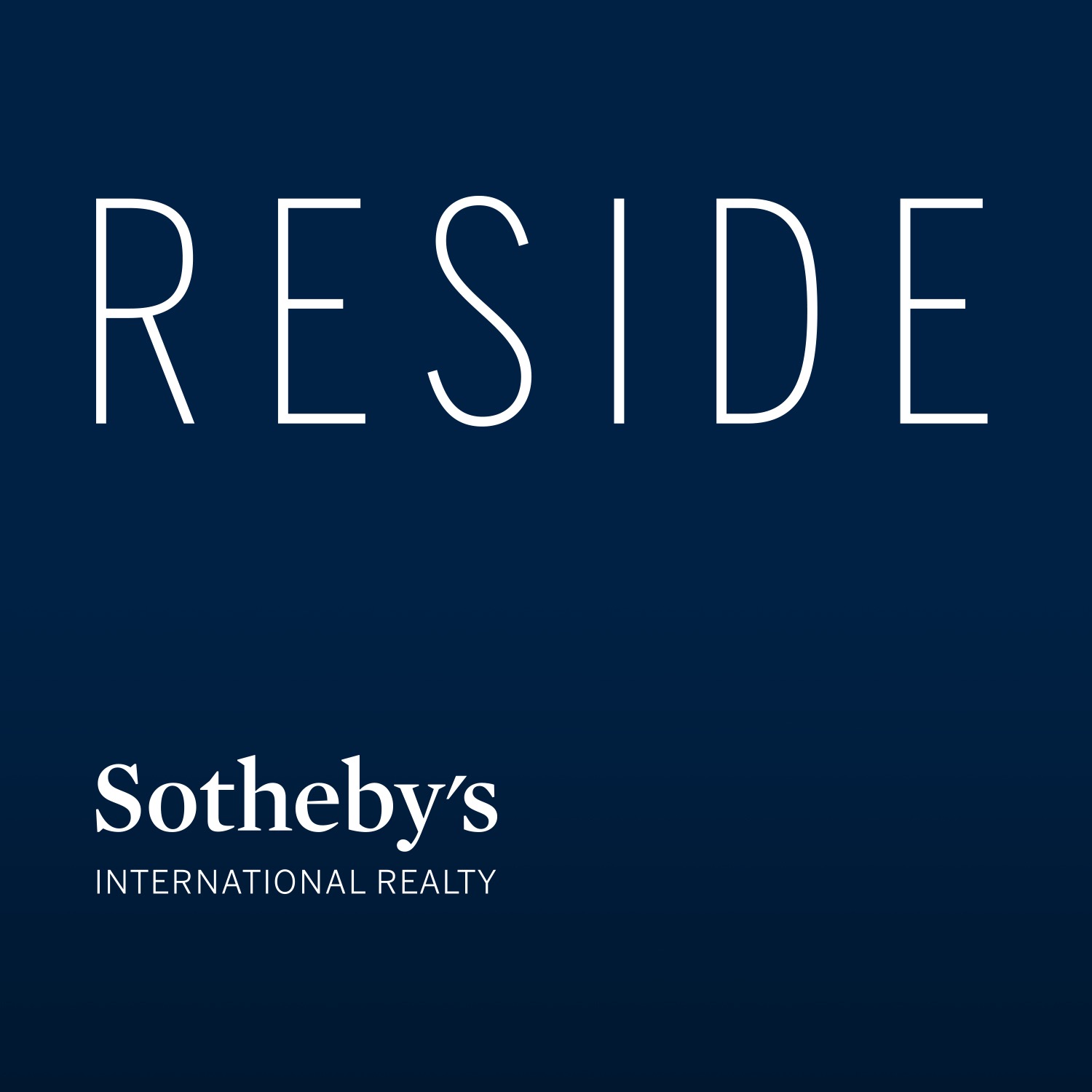 Reside by Sotheby's Logo