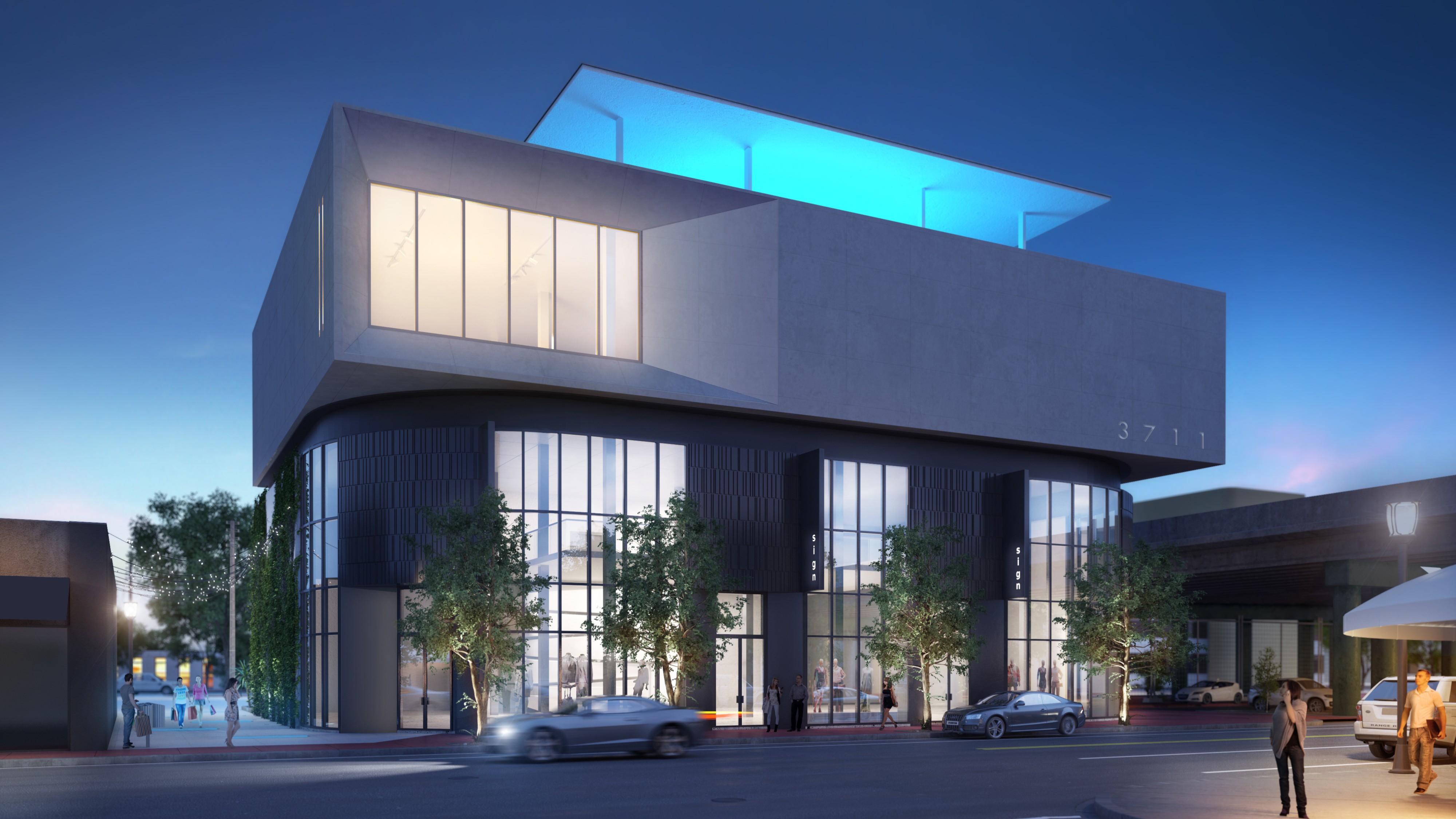 3711 Design District facade