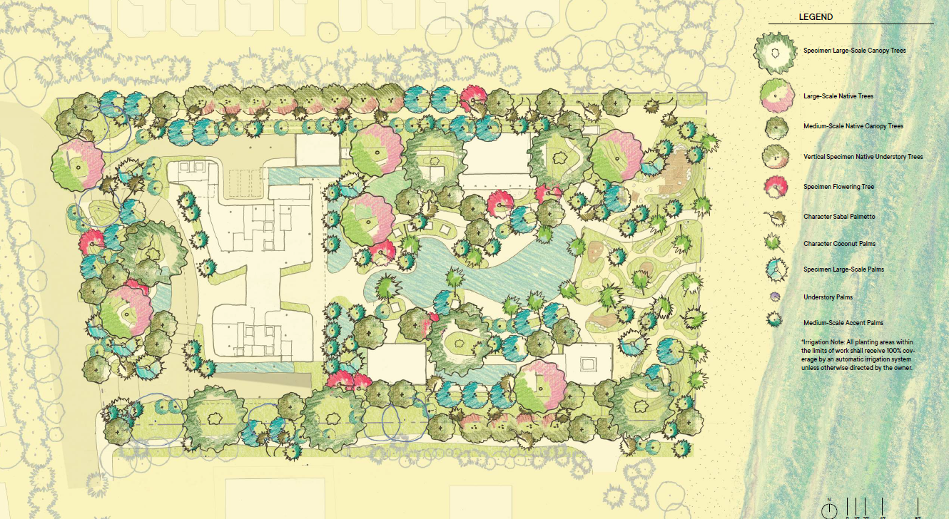 301 Ocean Drive - Canopy Plan