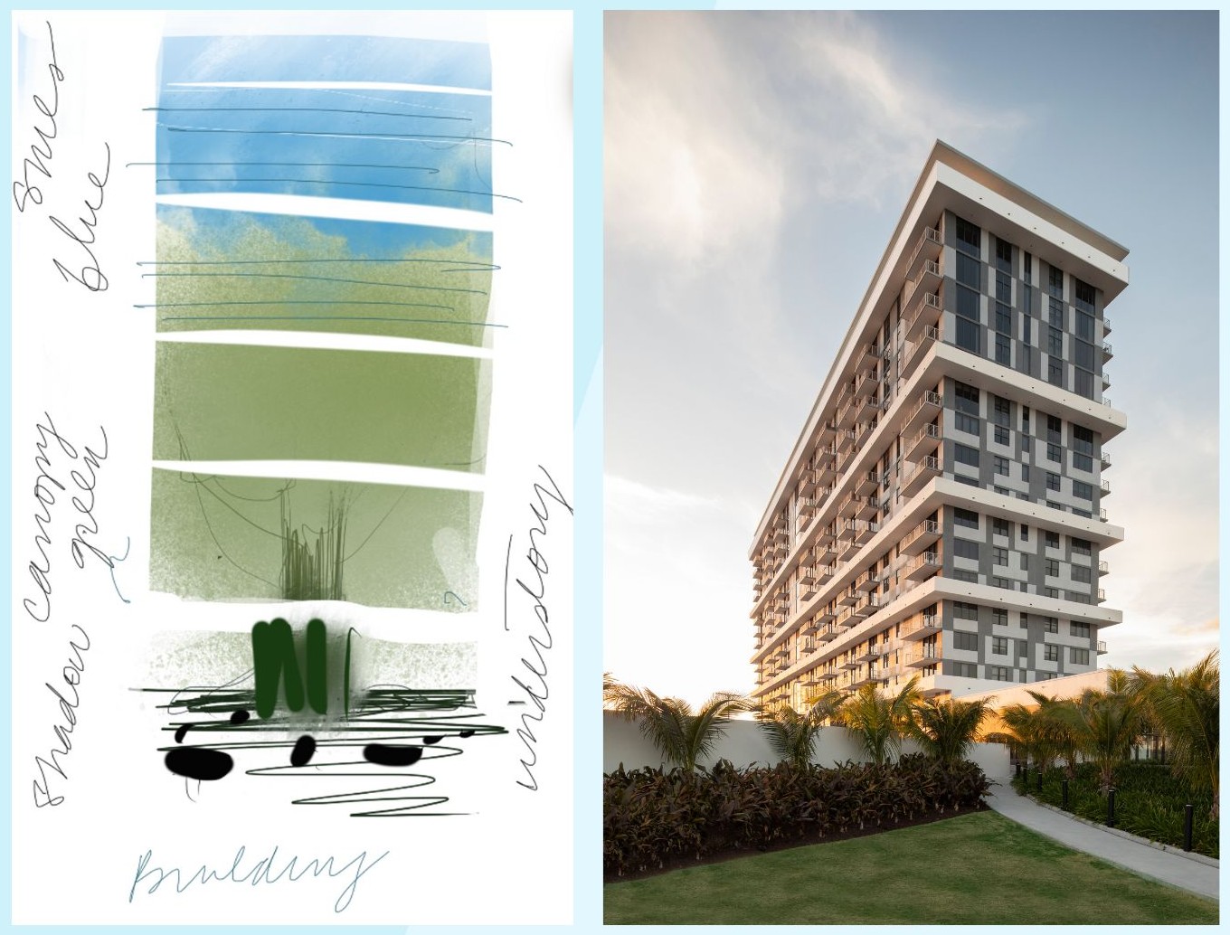 Grove Central Interiors - Palette