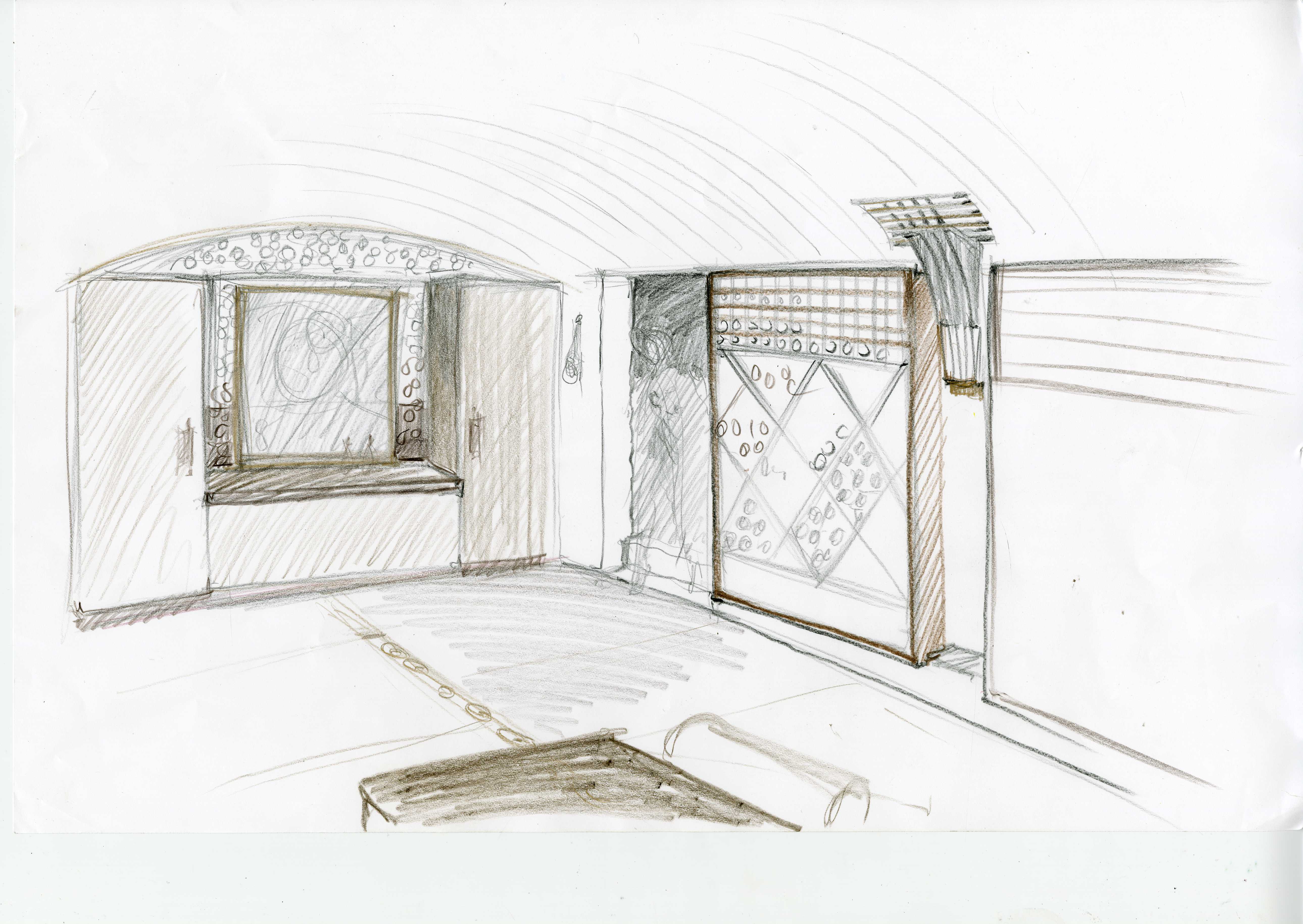 Wine Cellar - Sketch