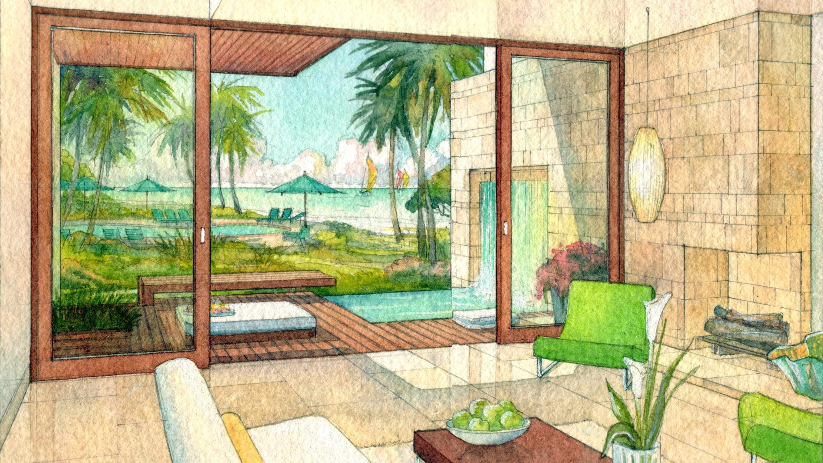 Lime Tree Bay Resort - Interiors