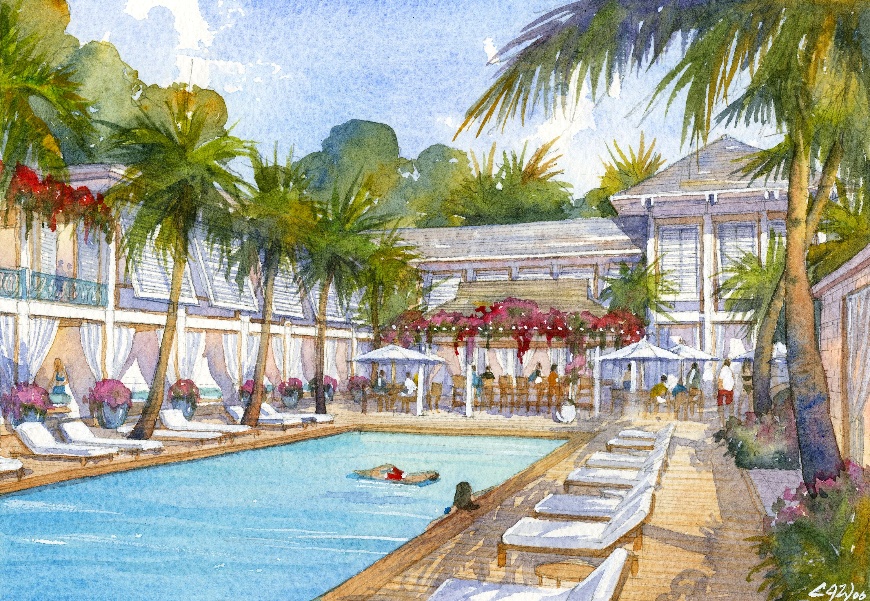 Pink Sands - Beachfront Pool