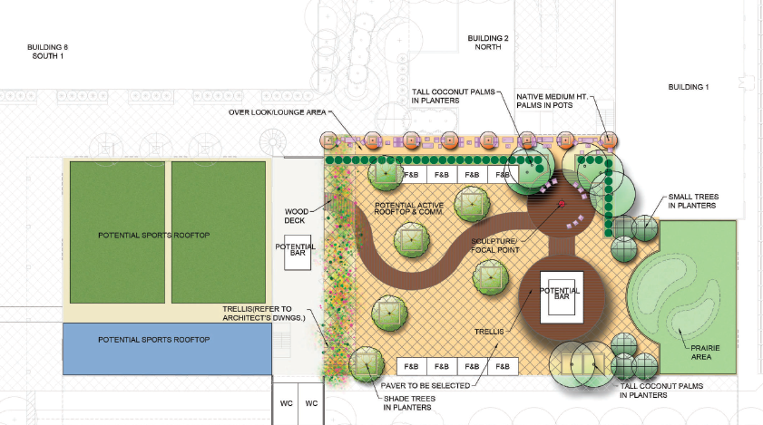 Hialeah Factory Town - Rooftop Layout