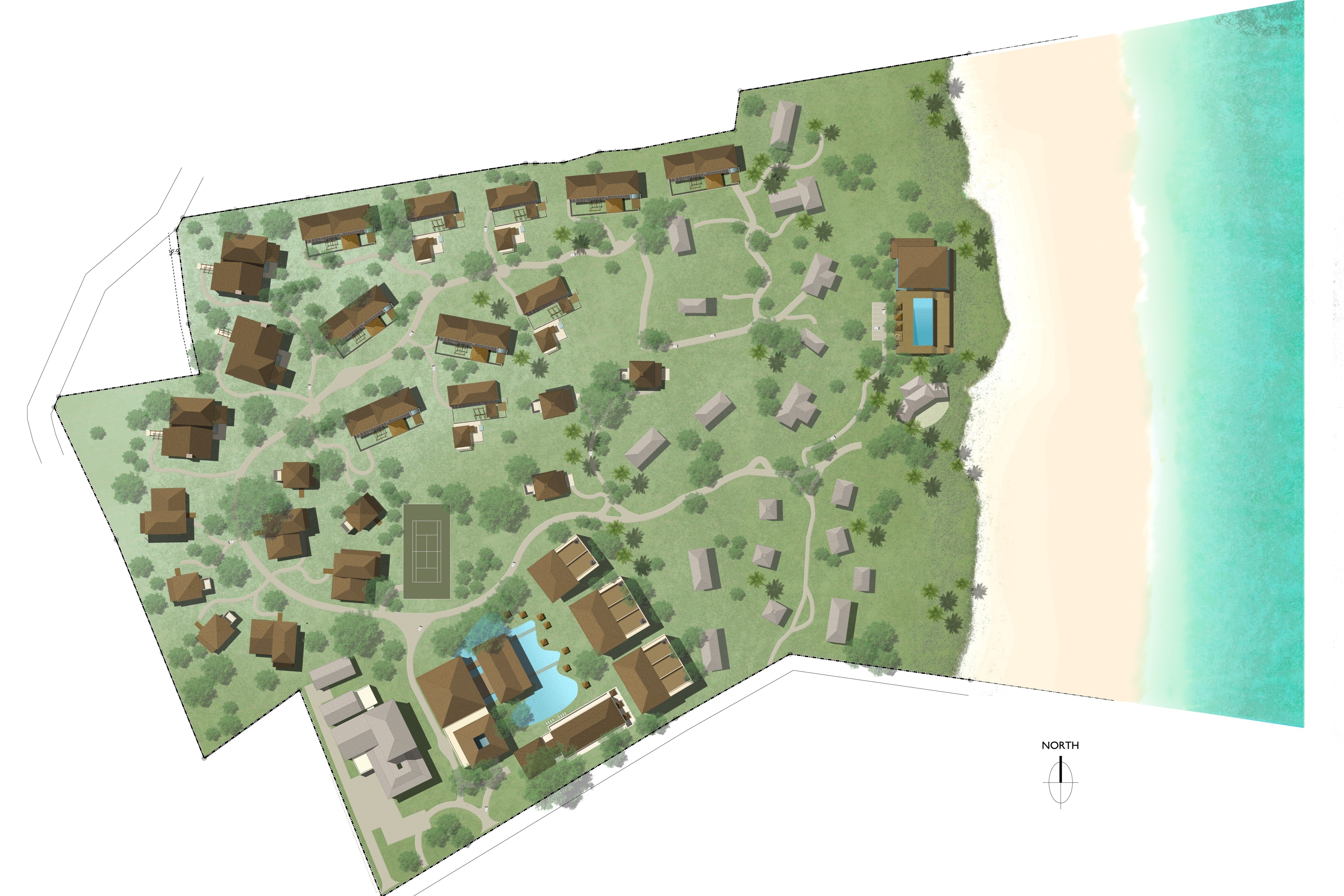 Pink Sands Resort - Site Plan