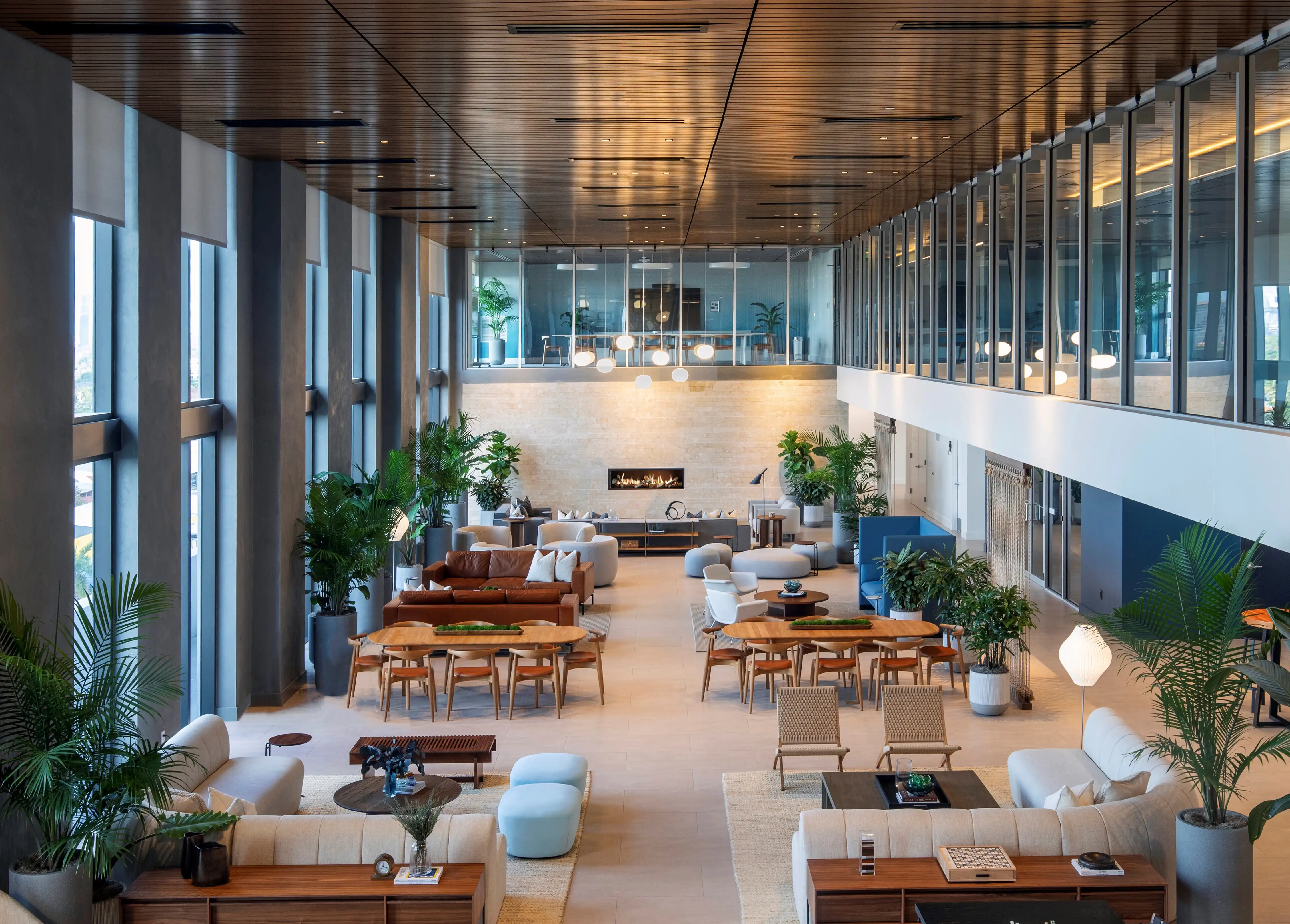Grove Central Interiors - Sky Lobby
