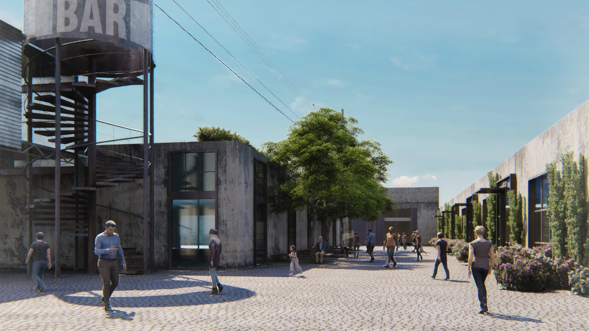 Hialeah Factory Town - Alley