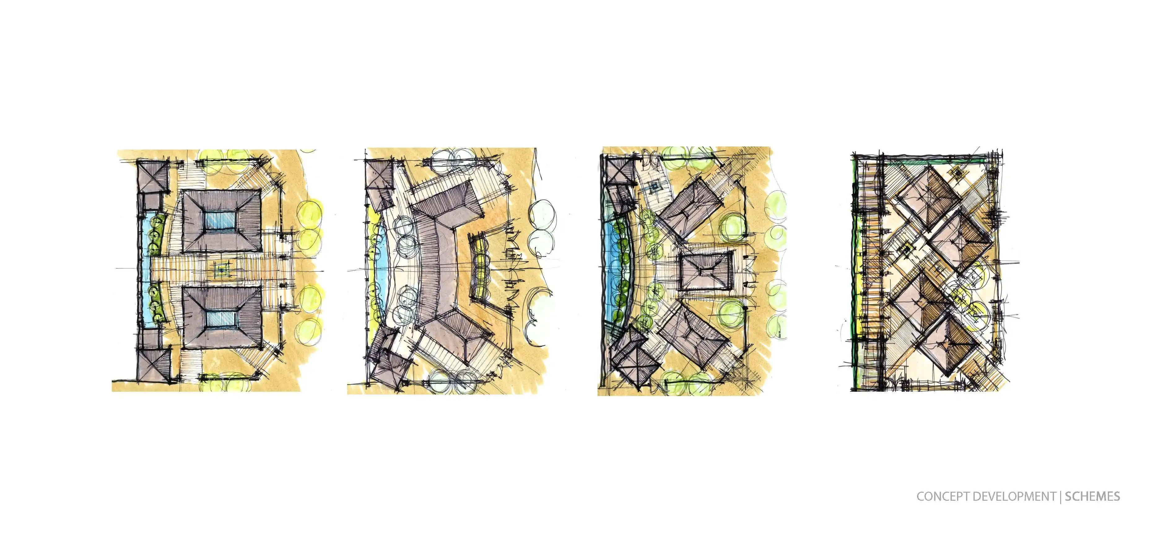 Domino Park Study - Aerial Plans